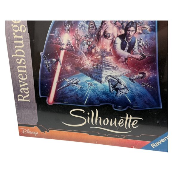 Ravensburger Star Wars Jigsaw Puzzle Darth Vader Shaped 1068 Pieces New 2015 - Picture 4 of 11